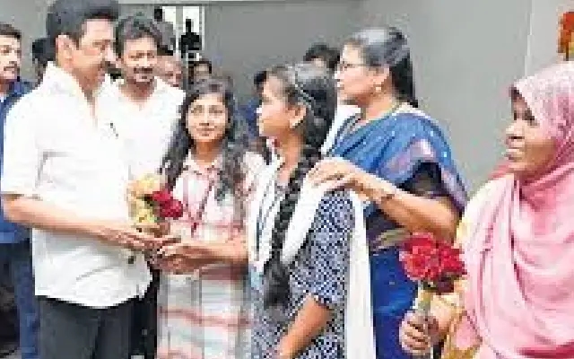 CM Stalin Launches 79 New Projects Under Vada Chennai Valarchi Thittam - News Karnataka