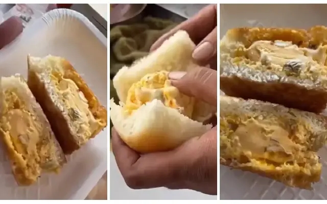 Gujarati-style butter pav with ice cream goes viral: a new food experiment - News Karnataka