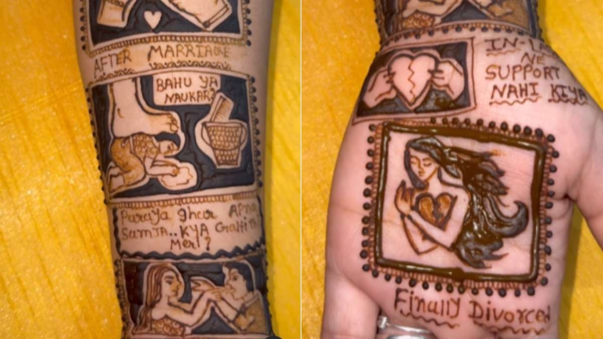 Divorce Mehndi trend empowers women to share their stories of heartbreak - News Karnataka