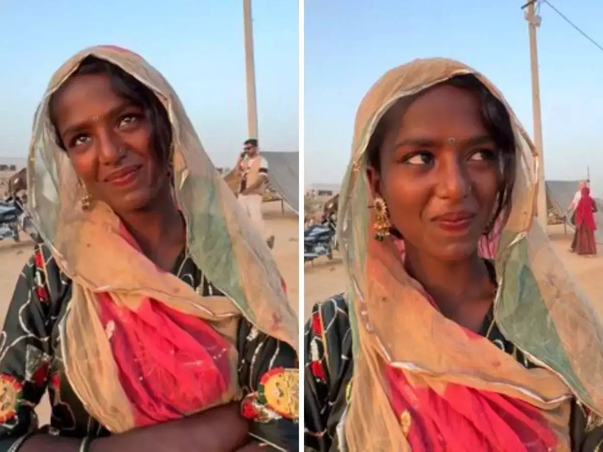 Rajasthan girl Jyoti goes viral for her natural beauty and simplicity - News Karnataka