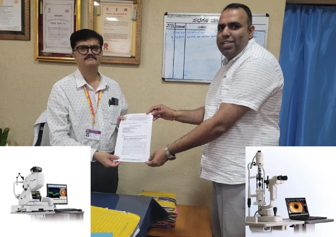 Wenlock Hospital to enhance eye care with advanced equipment from MRPL - News Karnataka