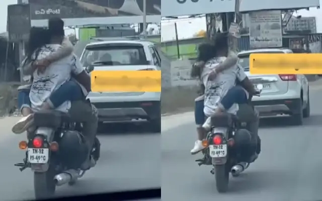 Daring Bike Stunt in Bengaluru Sparks Safety Debate - News Karnataka