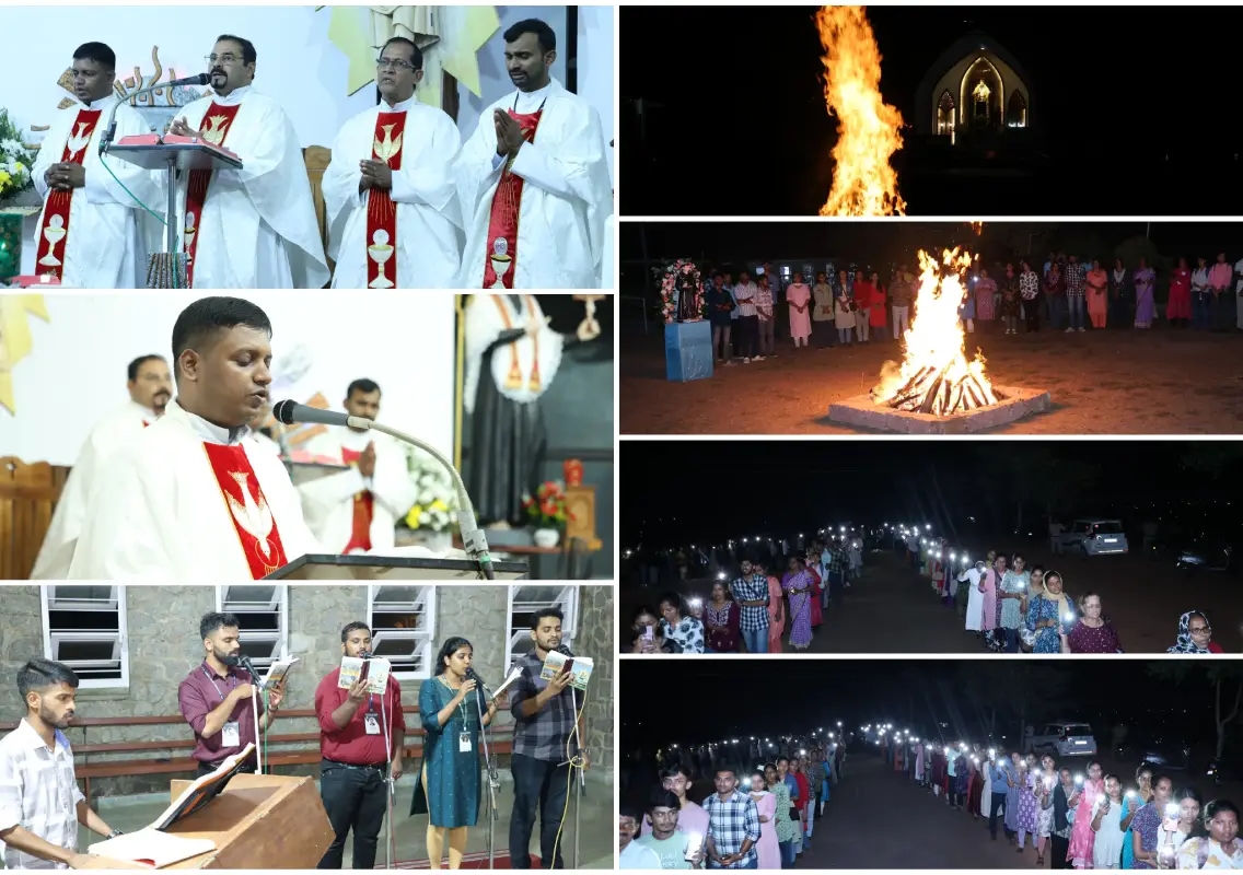 EMMAUS 2025: A night of prayer and reflection unites youth - News Karnataka
