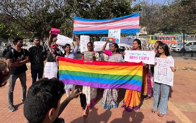 Bengaluru Activists Rally Against Trump’s Anti-LGBTQIA+ Policies - News Karnataka