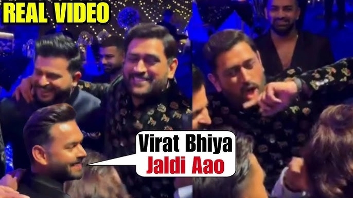 MS Dhoni, Suresh Raina, and Rishabh Pant Steal the Show with Their Epic Dance - News Karnataka