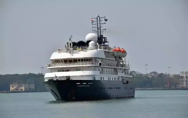 Hebridean Sky Docks at New Mangalore Port, Welcomed with Tradition - News Karnataka