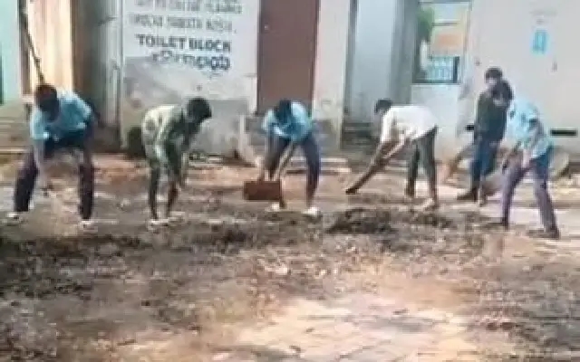 Students Made to Clean Toilet Again: Fresh Incident Sparks Outrage in Bengaluru - News Karnataka