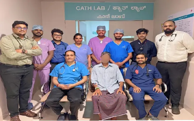 KMC Mangaluru Pioneers Advanced Heart Procedure with Orbital Atherectomy - News Karnataka