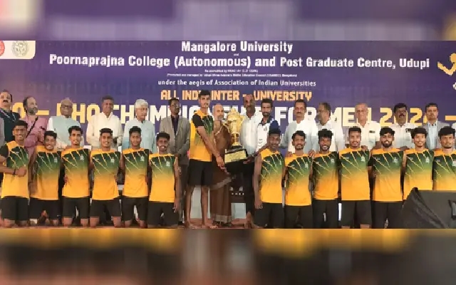 Mangalore University Grabs National Kho-Kho Crown with Thrilling 11-10 Win - News Karnataka