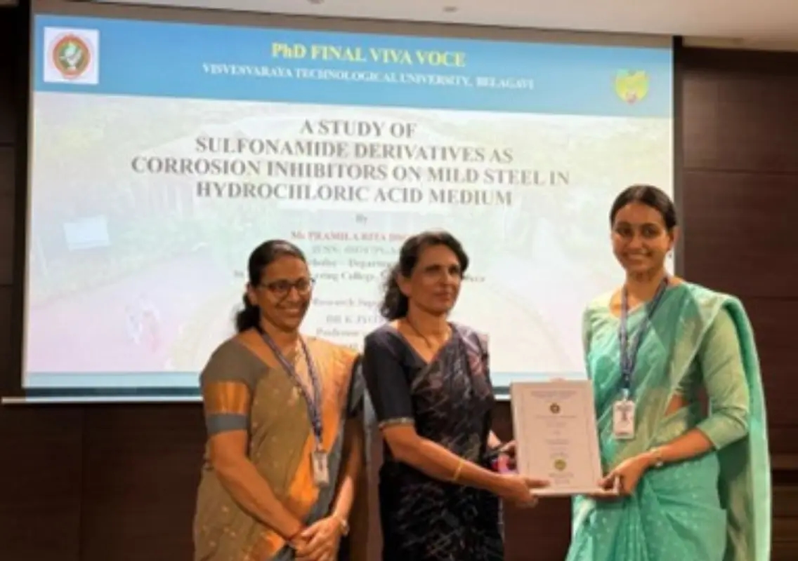 Mrs Pramila Rita D’Souza awarded Ph.D. from VTU - News Karnataka