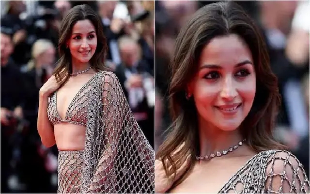 Alia Bhatt’s Necklace Slip Sparks Viral Cannes Moment - News Karnataka
