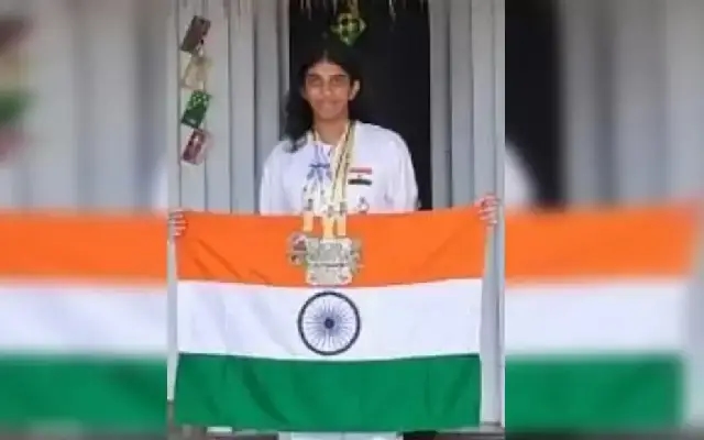 Dharwad’s Nakshatra Shines at International Taekwondo Championship - News Karnataka
