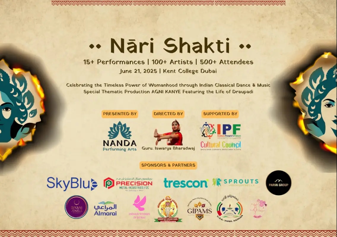 Nari Shakti by NANDA: Celebrating feminine power through classical dance in Dubai - News Karnataka
