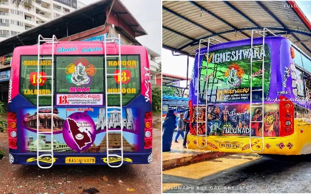 Mangaluru: Vigneshwara Bus Showcases Tulu Nadu’s Heritage on Wheels - News Karnataka