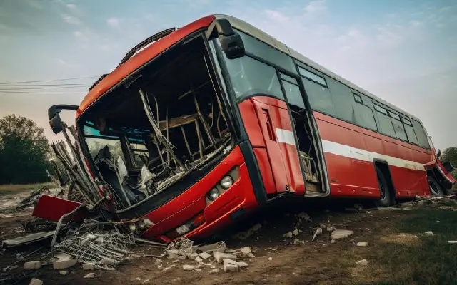 Puttur: One Dead, Several Hurt in Bus-Hitachi Crash - News Karnataka