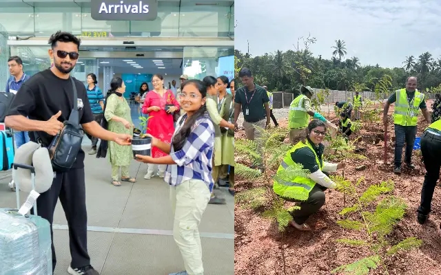 Mangaluru Airport Gifts Udupi Jasmine to Flyers on World Environment Day - News Karnataka