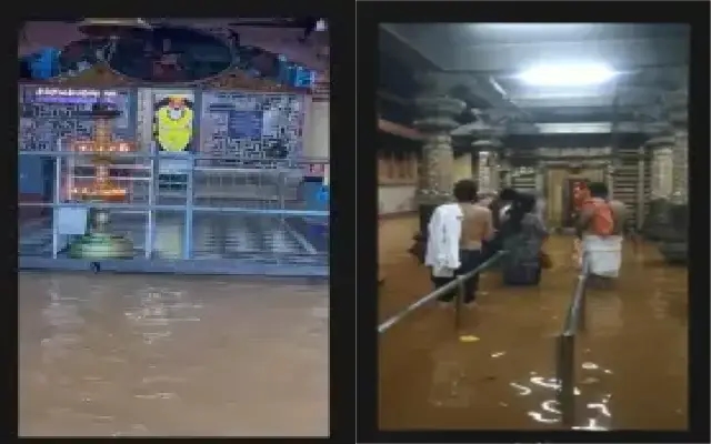 Relentless Rains Flood Two Historic Temples in Udupi District - News Karnataka