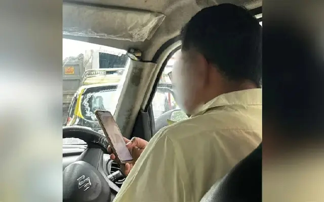 Bengaluru Auto Driver Caught Scrolling Instagram Mid-Ride, Sparks Outrage Online - News Karnataka