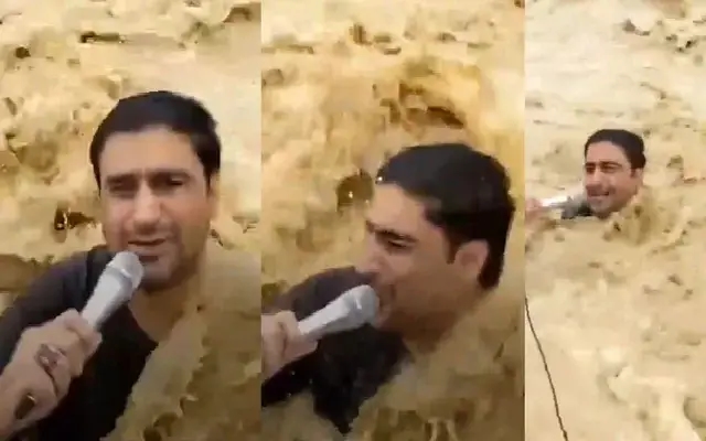 Pakistan Flood Horror: Journalist Swept Away on Live TV as Death Toll Crosses 150 - News Karnataka
