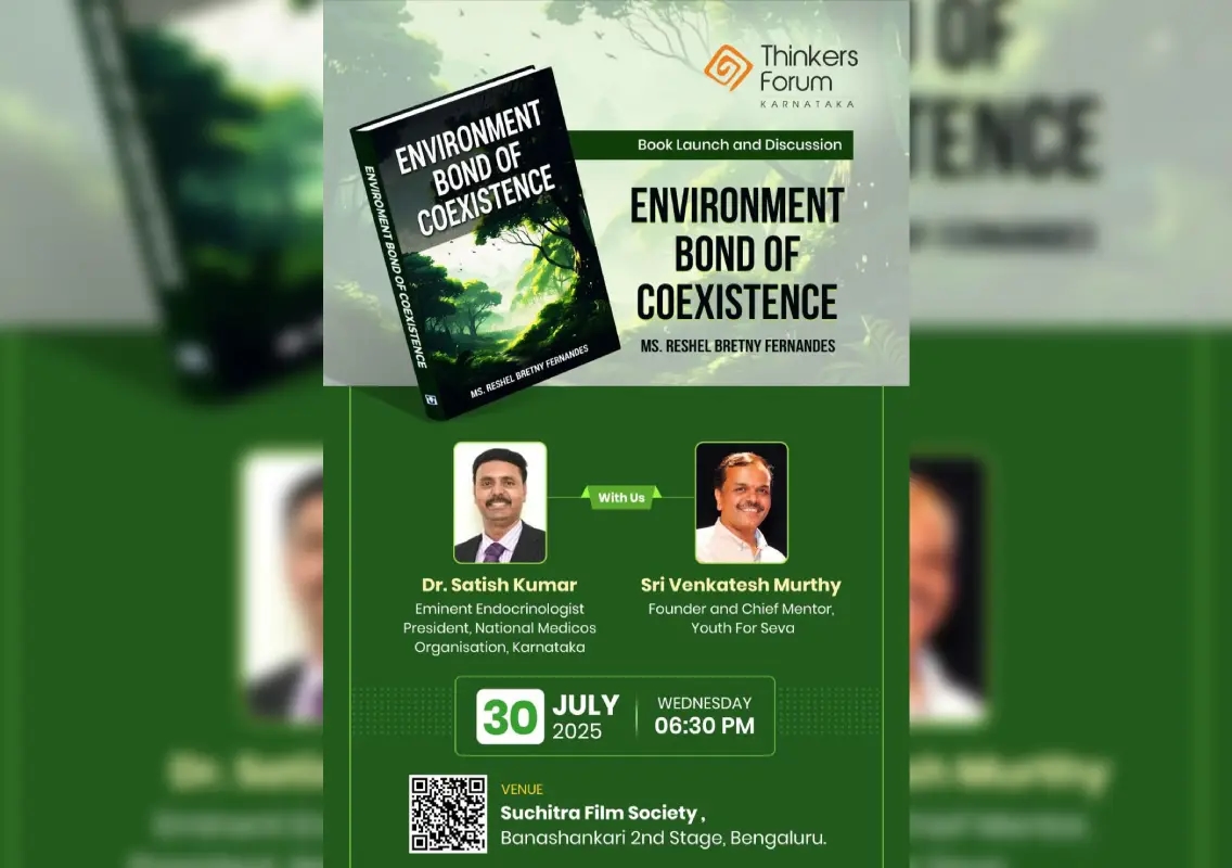 Bengaluru: Young Mangaluru author Reshel’s book to be launched at Thinkers Forum - News Karnataka
