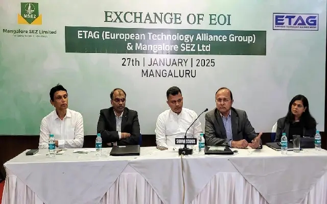 ETAG to Set Up High-Tech Energy Facility in Mangaluru SEZ by 2026 - News Karnataka