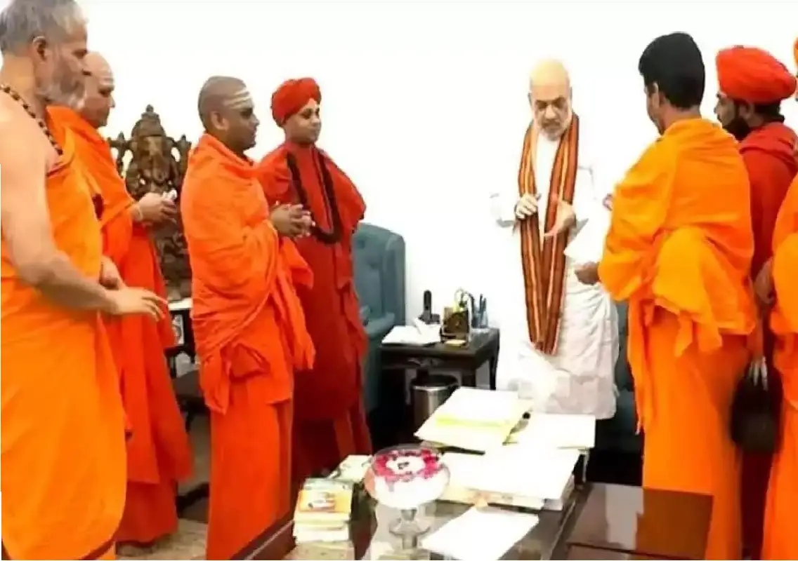 Amit Shah hints at possible NIA probe into Dharmasthala scandal - News Karnataka