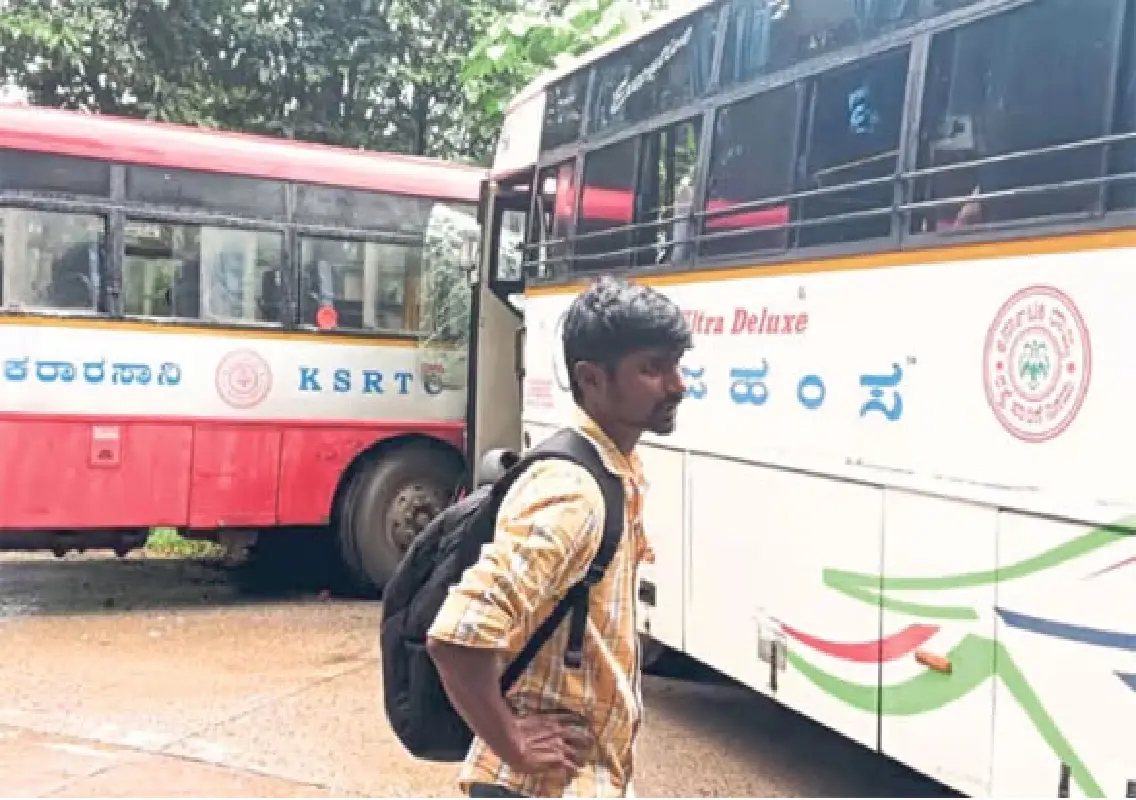 Sixteen injured as two KSRTC buses collide near Shiradi on NH-75 - News Karnataka