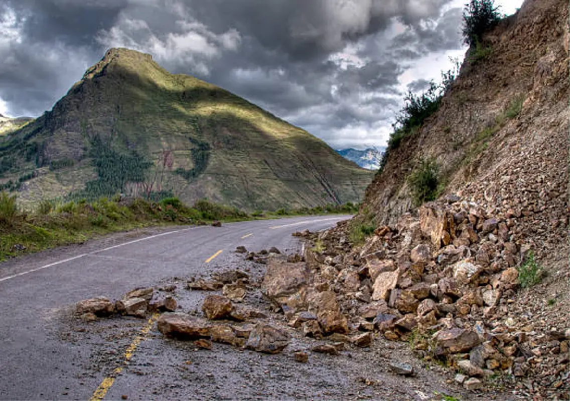 Debris from Bejai Road landslide remains uncleared after two months - News Karnataka