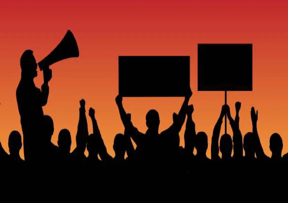 BJP stages protest in Mangaluru over scarcity of red stone and sand - News Karnataka