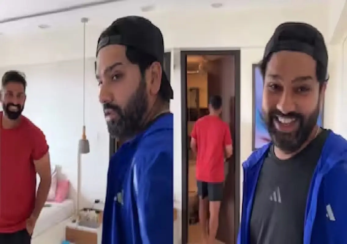 Rohit Sharma trolls Abhishek Nayar during private training session - News Karnataka
