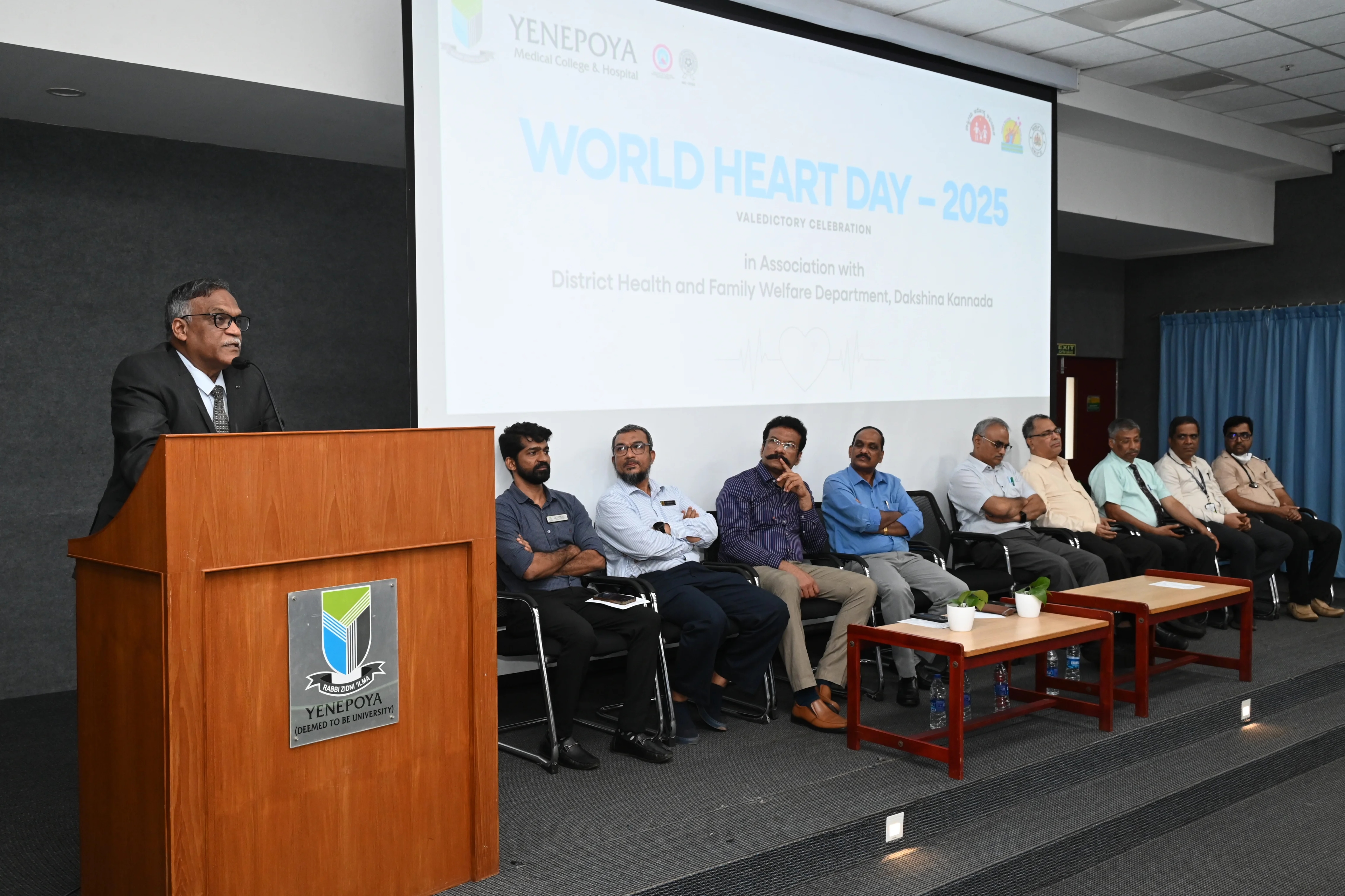 Yenepoya Medical College Hospital marks World Heart Day with cardiac awareness drive - News Karnataka