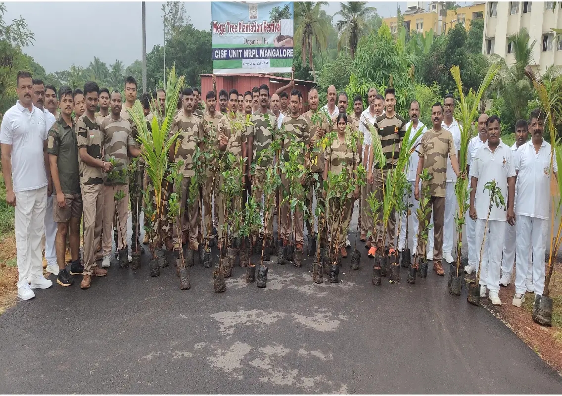 MRPL celebrates “Ek Ped Maa Ke Naam” Drive - News Karnataka