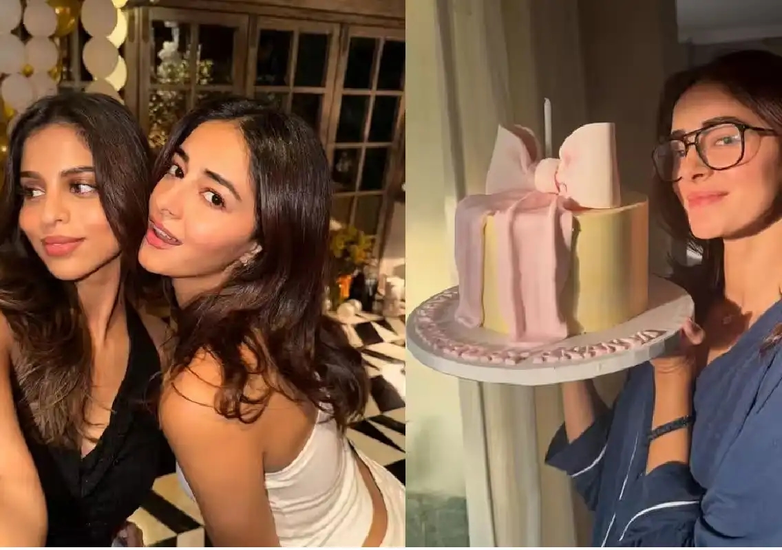 Ananya Panday celebrates cosy birthday with Suhana, Shanaya and Orry - News Karnataka