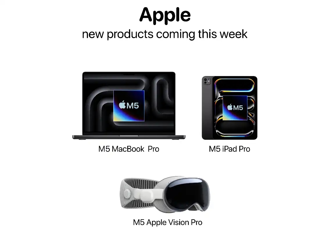 Apple's 2025 Product Launches: M5 iPad Pro, Vision Pro, and MacBook Pro - News Karnataka