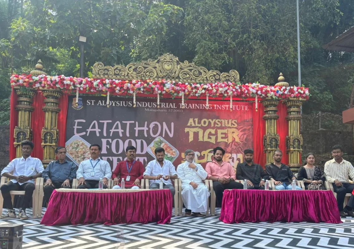 St Aloysius Industrial Training Institute hosts Pili Gobbu & Eatathon Food Fest 2025 - News Karnataka