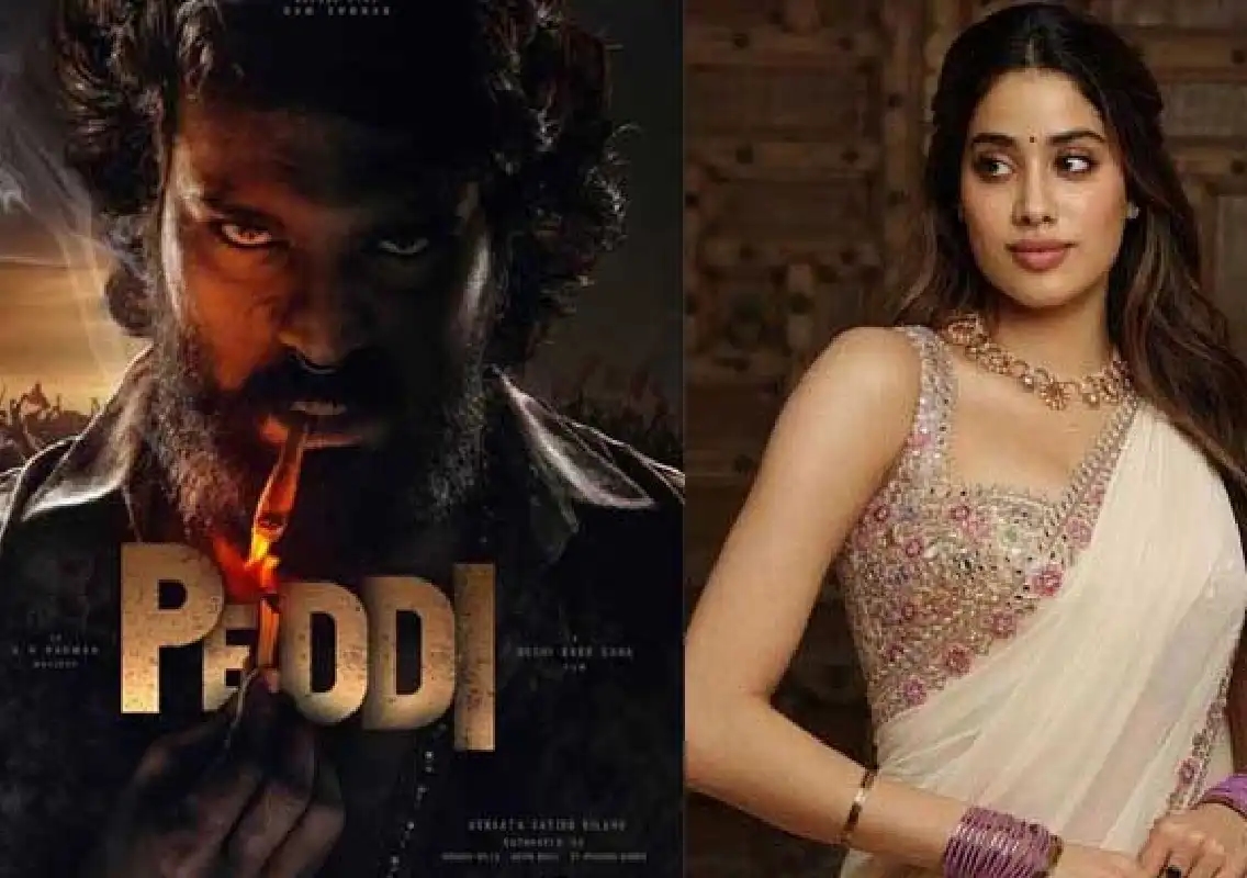 Janhvi Kapoor Turns ‘Rowdy Heroine’ for Ram Charan’s Peddi - News Karnataka