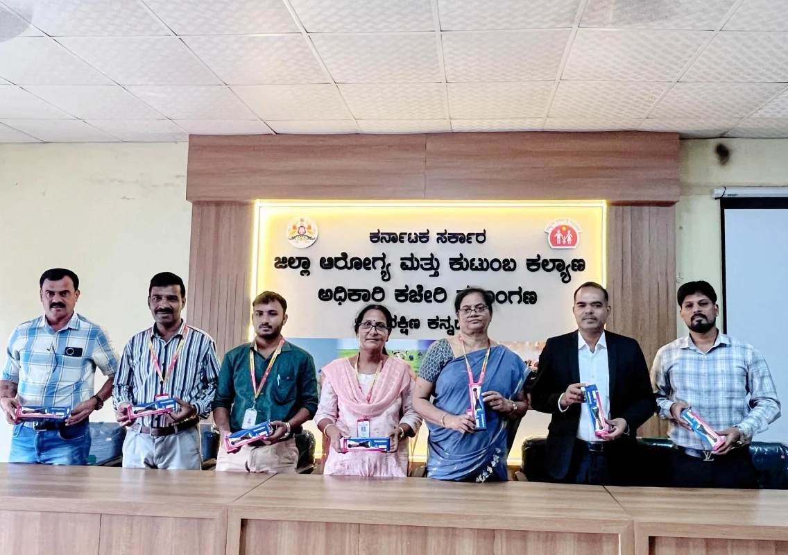 Rohan Corporation distributes 100 torches to boost malaria control efforts - News Karnataka