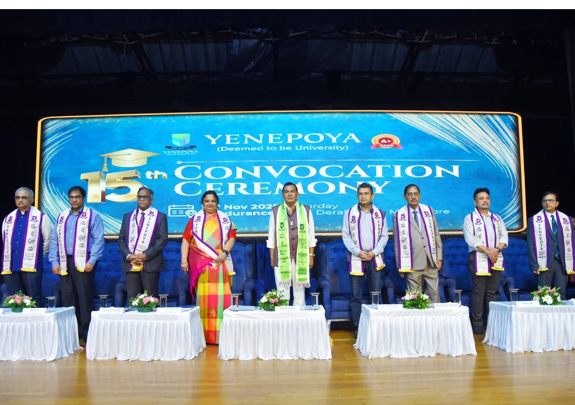 Yenepoya University holds 15th Convocation; graduates urged to seek significance over success - News Karnataka