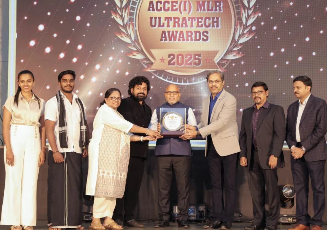 Sunshine Sapling wins ACCE(I) MLR UltraTech Award 2025 for construction excellence - News Karnataka