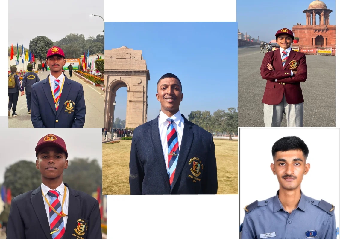 NCC cadets of St Aloysius University shine at Republic Day Parade 2026 - News Karnataka