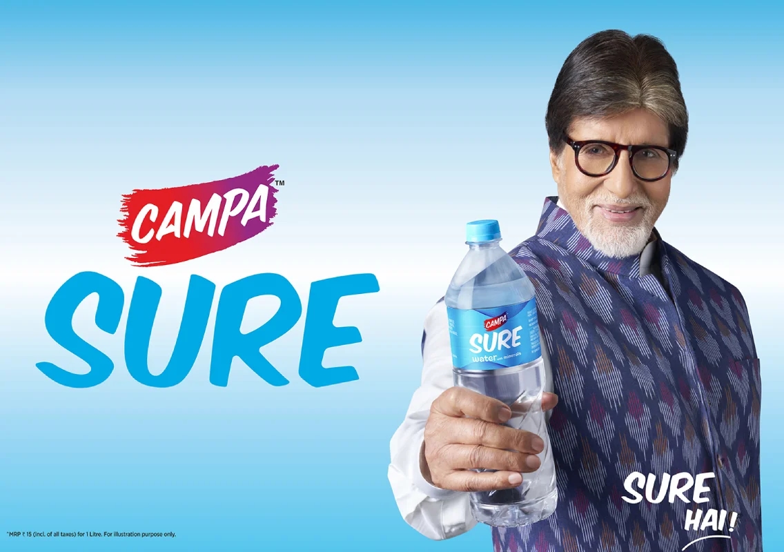 Reliance Consumer Products onboards Amitabh Bachchan for Campa Sure - News Karnataka
