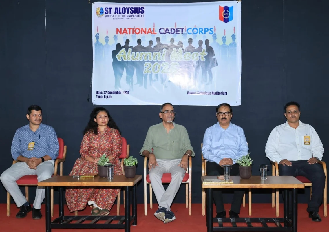 St Aloysius University hosts NCC Alumni Meet 2025 - News Karnataka