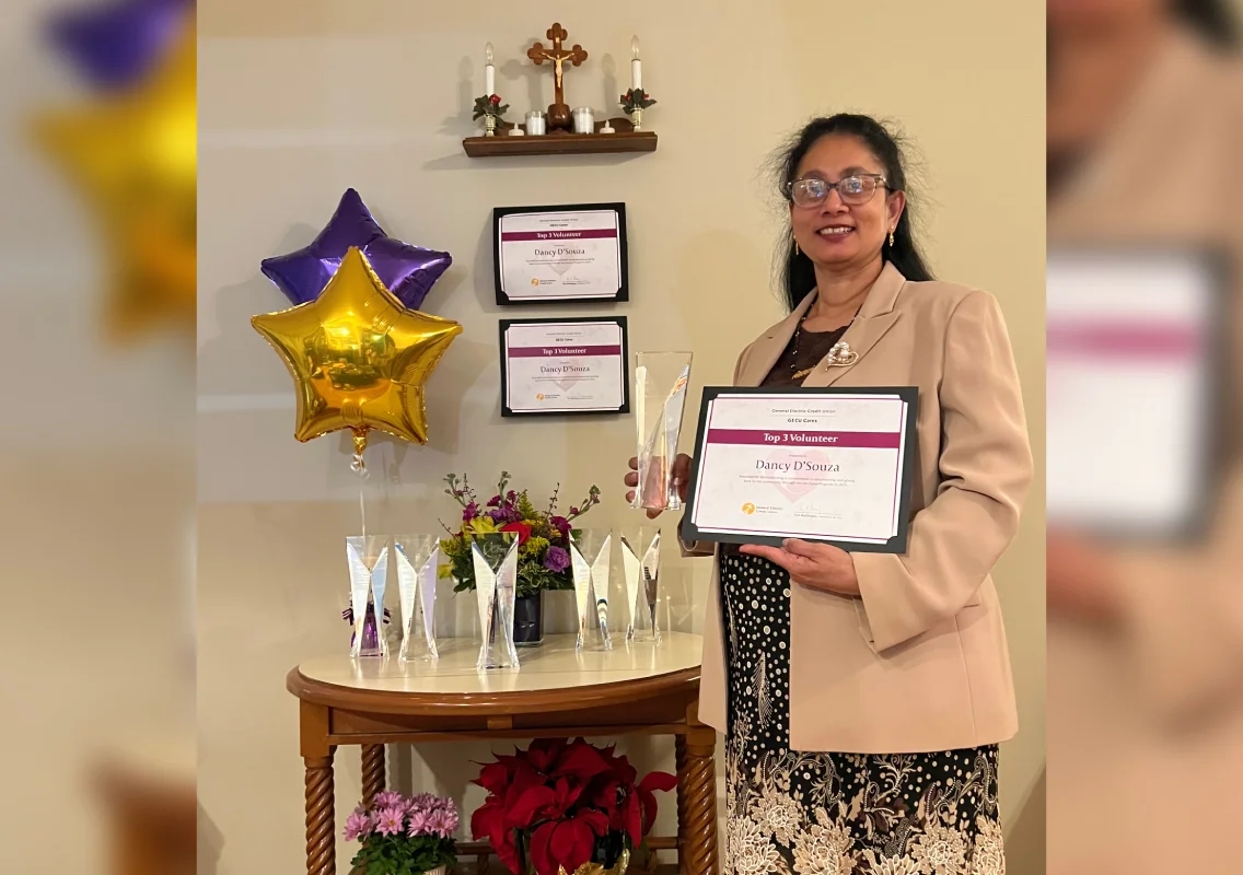 Faith in action: Dancy D’Souza honored for a life of service in the US - News Karnataka