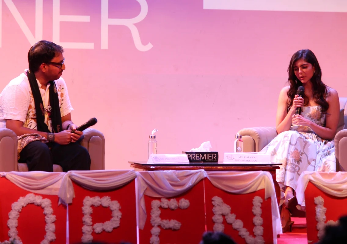 Open Heart 2026 hosts actor Kalyani Priyadarshan at St Joseph’s University, Bengaluru - News Karnataka