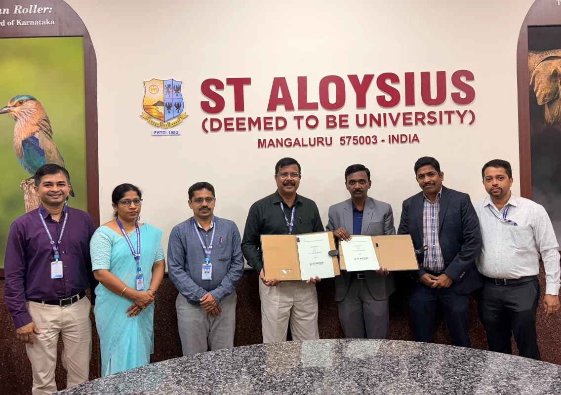St Aloysius Deemed to be University signs MoU with ICT Academy - News Karnataka