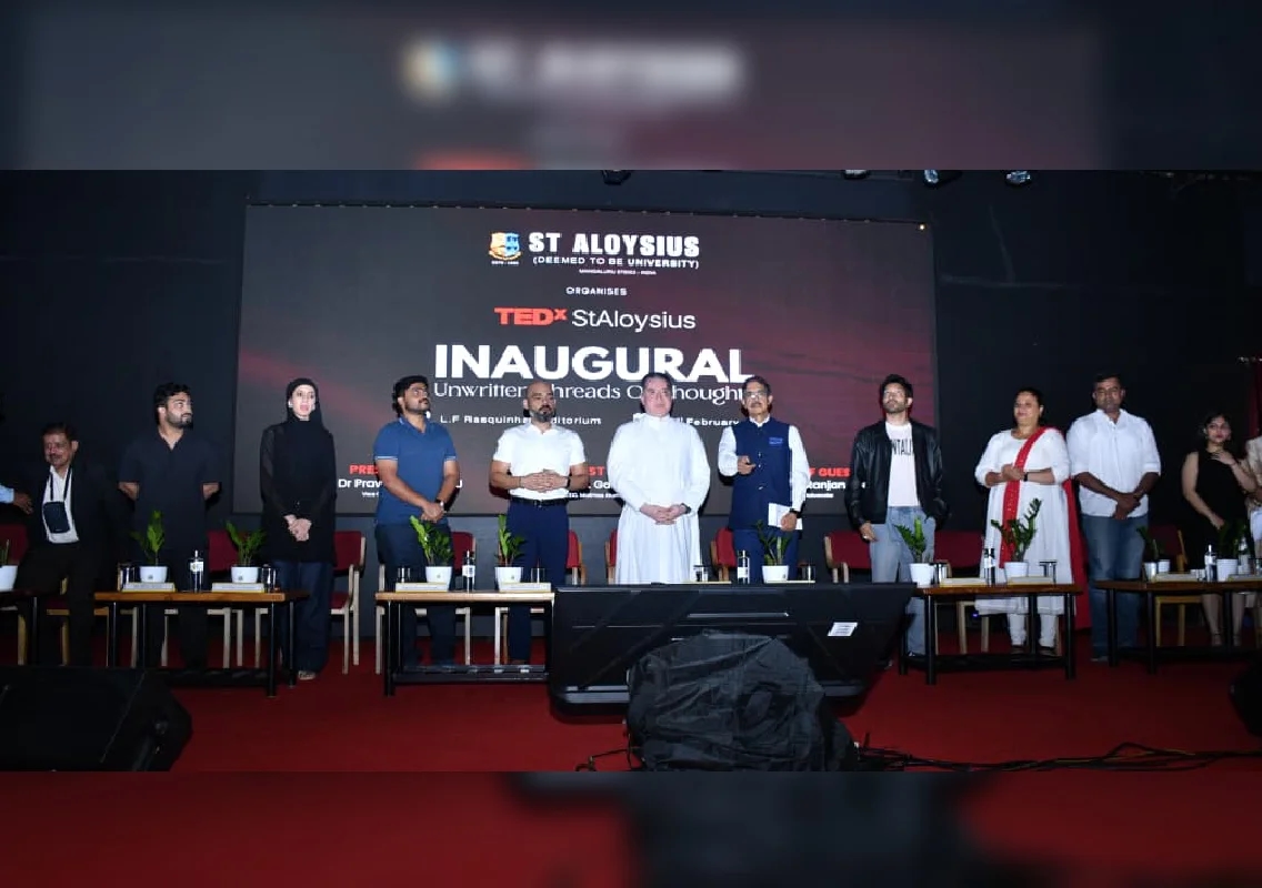 TEDxStAloysius 2026 inaugurated at St Aloysius University - News Karnataka