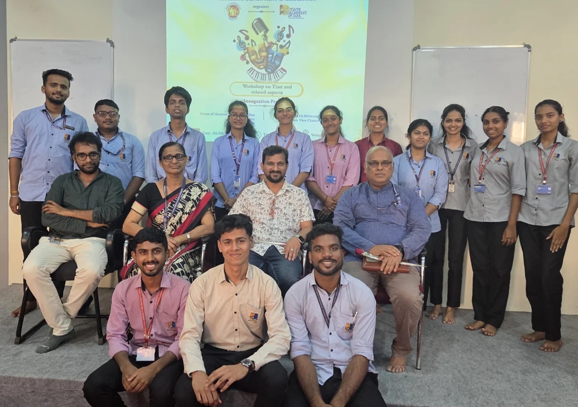 Tiatr workshop inaugurated at St Aloysius University - News Karnataka