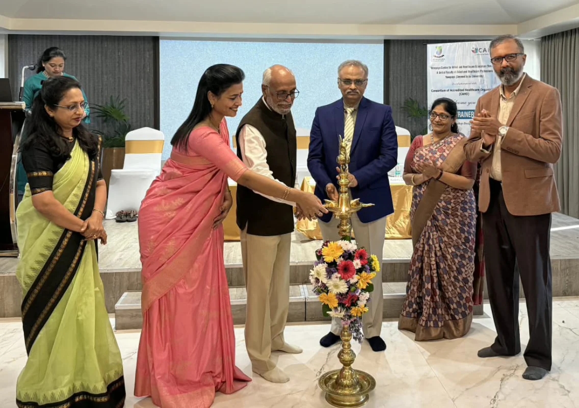 Yenepoya hosts national Train-the-Trainer programme for CAHO - News Karnataka