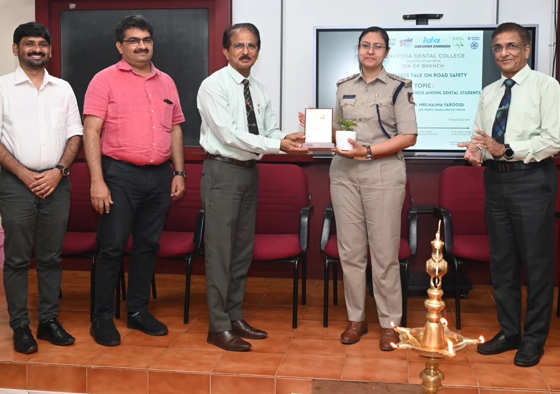 Yenepoya Dental College hosts road safety awareness programme - News Karnataka