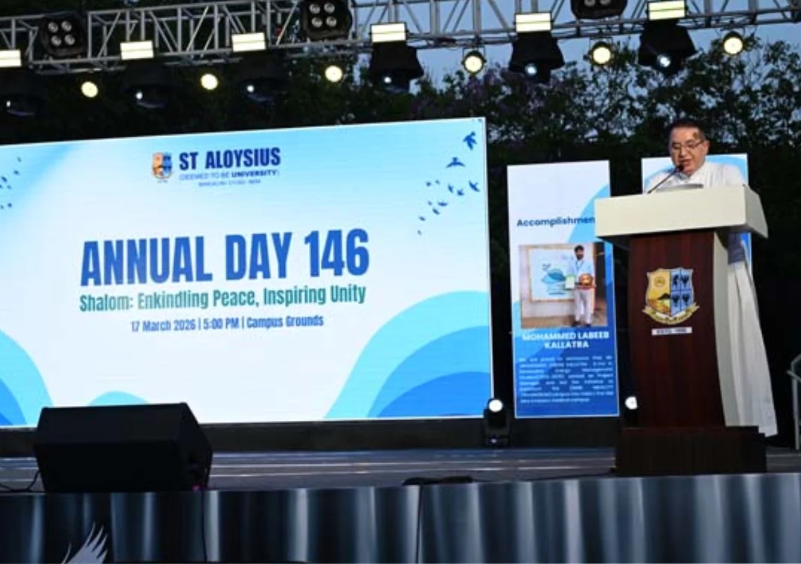 St Aloysius University marks 146th Annual Day with ‘Shalom’ theme - News Karnataka